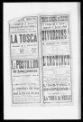Tosca (La) : opéra en trois actes. Compositeur : G. Puccini. Auteurs du livret : Victorien Sardou, Illica et G. Giacosa. (Grand-Théâtre).
