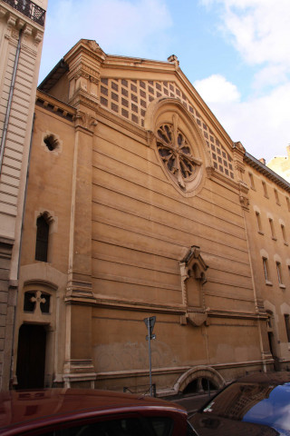12 rue Henri-IV, façade de la chapelle.