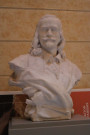 Palais Saint-Pierre, buste de Jacques Stella par Pierre Aubert.