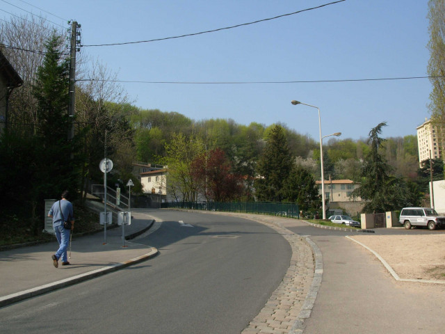 Emplacement de la porte de la Sarra.