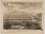 Revue de la garde nationale passée par son altesse royale le duc d'Orléan. A Lyon le 19 novembre 1830.