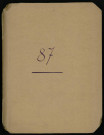 Carnet n°87.