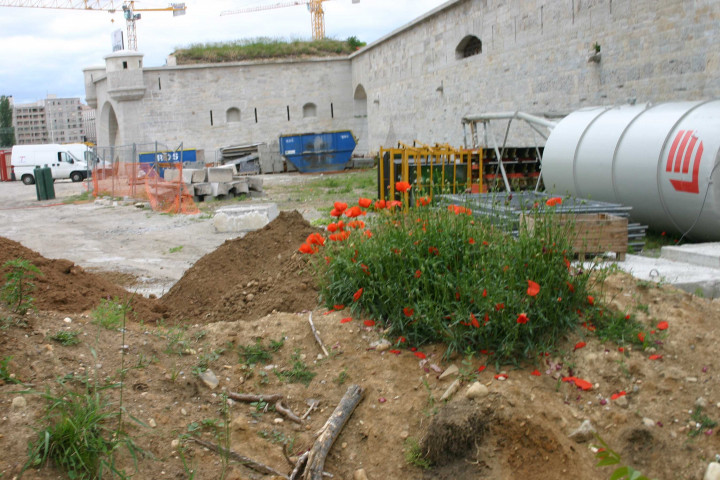 Travaux d'aménagement pour l'Hôtel-de-Police.