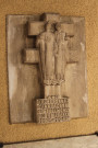 Lycée Ampère, bas-relief commémoratif, guerre 1939-1945.