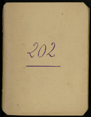 Carnet n°202.
