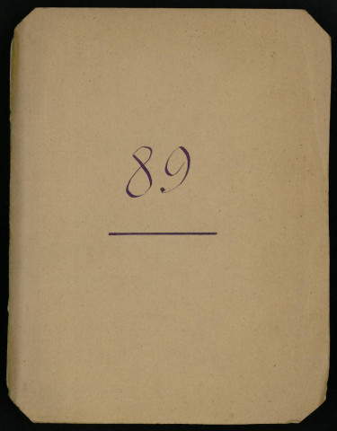 Carnet n°89.