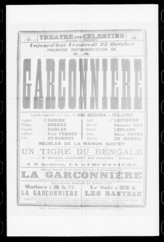 Tigre du Bengale (Un) : vaudeville en un acte. Auteurs : E. Brisebarre et Marc Michel.