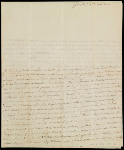 Dossier au nom de Ferdinand, duc d'Orléans.