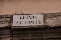 12 rue Longue, plaque.