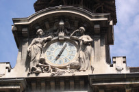 Horloge du Lycée du Parc.