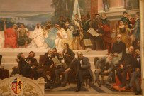 Salle du Conseil général, peinture de L.-E. Fournier.