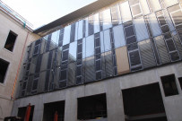 Visite de chantier, cour saint-Martin, dos de la rue Bellecordière.