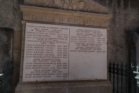 Tombe Richard-Vitton, plaque.