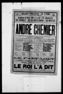 André Chénier : drame historique en quatre tableaux. Compositeur : U. Giordano. Auteur du livret : L. Ilica. Traducteur : Paul Milliet.