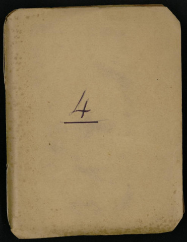 Carnet n°4.