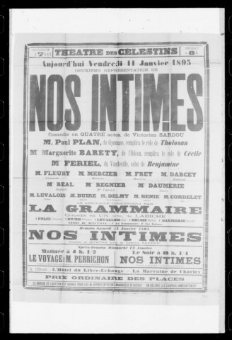 Grammaire (La) : comédie en un acte. Auteur : Eugène Labiche.