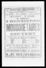 Mousquetaires au couvent (Les) : opérette en trois actes. Compositeur : Louis Verney. Auteurs du livret : P. Ferrier et J. Prevel.
