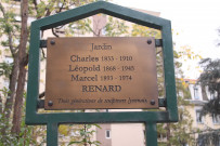 Jardin Renard (Charles, Léopold, Marcel, sculpteurs).