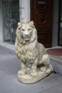 59 avenue Maréchal-Foch, statue de Lion.