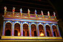 Opéra, lors de la Fête des Lumières du 8 décembre 2006.