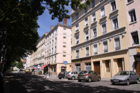 32/34 rue du Dauphiné et rue Roger-Brechan, vue nord-est.