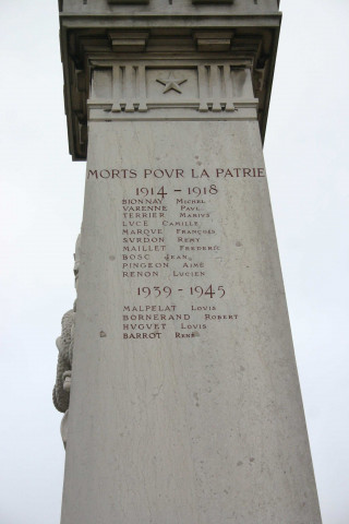 Monument des Sapeurs Pompiers.