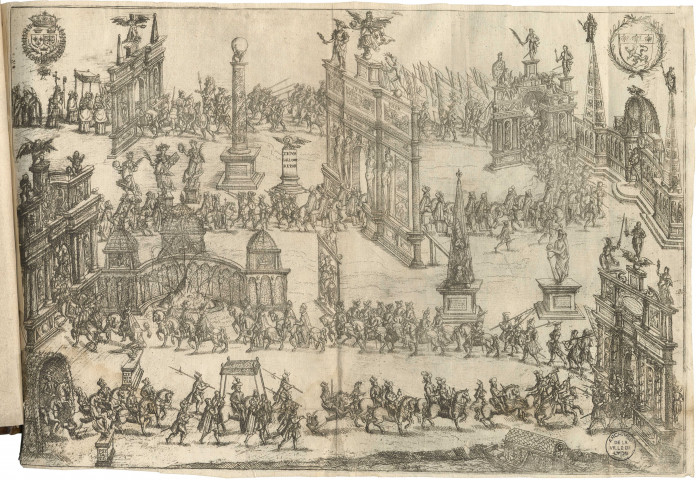 L'entrée de très grand, très chrestien, très magnanime et victorieux prince, Henry IIII, roy de France et de Navarre, en sa bonne ville de Lyon le IIII septembre l'an M.D.XCV, contenant l'ordre et la description des magnificences dressées pour ceste occasion par l'ordonnance de Messieurs les Consuls et eschevins de ladite ville