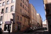 14 Grande-rue de la Guillotière et rue des Trois-Rois vue sud.