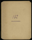 Carnet n°112.