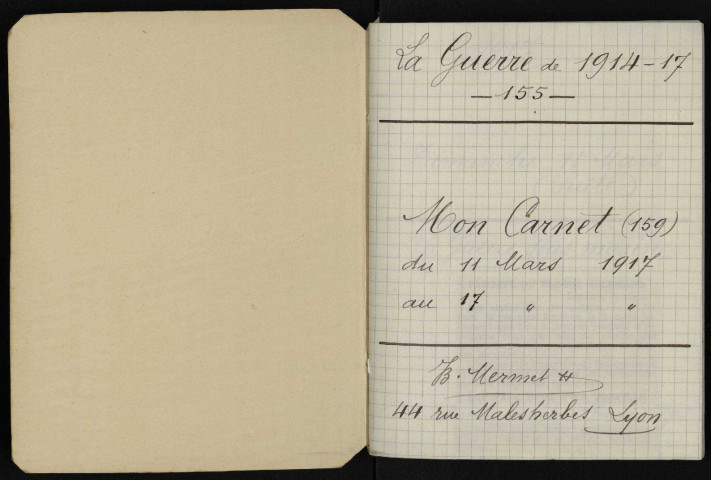 Carnet n°155.