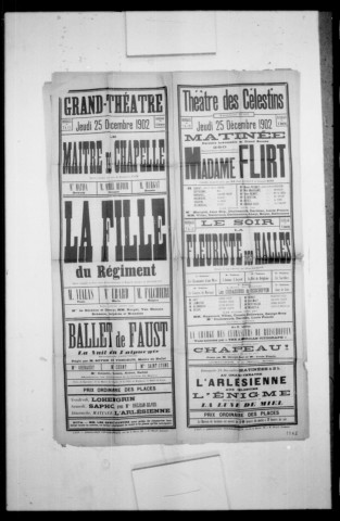Madame flirt : comédie en quatre actes. Auteur : Paul Gavault et Georges Berr. (Théâtre des Célestins).