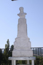 Maquette du monument à Laurent Mourguet en plâtre (propriété de la famille Neichthauser-Mercier).