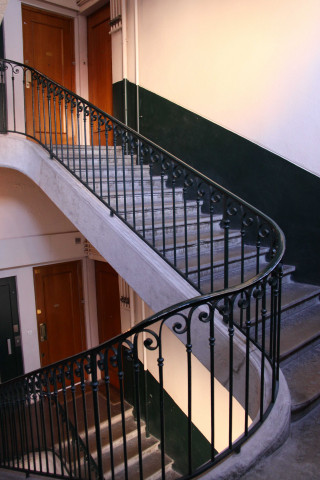 Escalier de la Maison Brunet ou des 365 fenêtres.