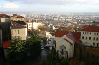 Vue panoramique de Lyon.