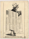 Marchand d'almanachs. Almanach de l'année 1837.
