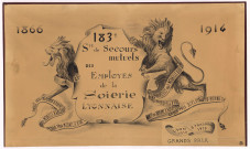 183e Société de Secours mutuels des Employés de la Soierie lyonnaise.