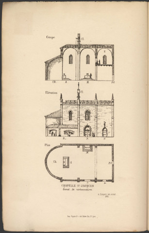La chapelle de Saint-Jacquème ou de Saint-Jacques de Lyon