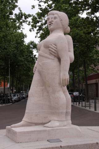 Sculpture "Le Chant des Canuts".