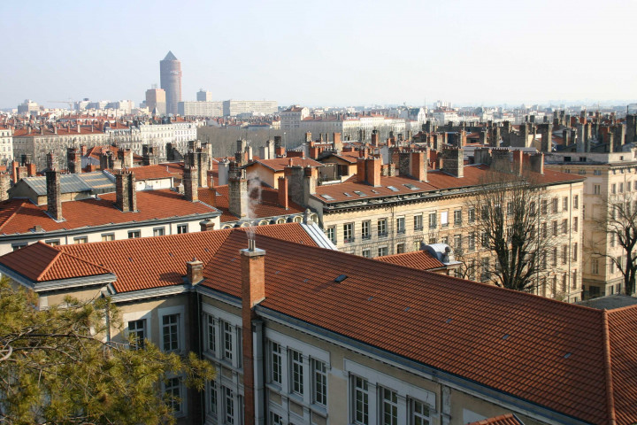 Vue depuis la rue des Fantasques.