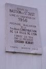 Plaque HLM, Bastion Saint-Just.
