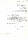 Demande à Jullian qu'il autorise le prêt de certaines oeuvres de Delaunay qui se trouvent exposées à Lyon.