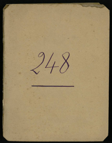 Carnet n°248.