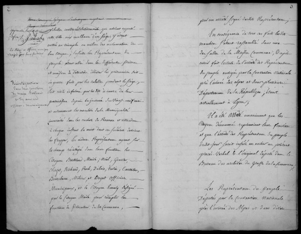 Séances du 10 octobre 1793 au 4 pluviôse An II.