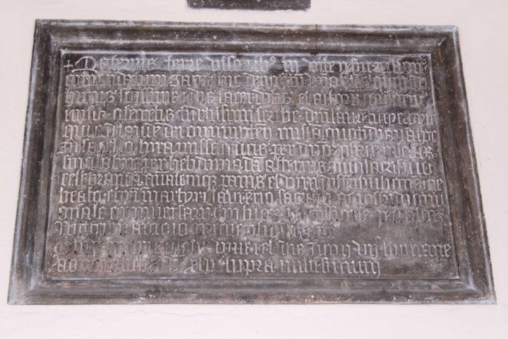Inscriptions latines.