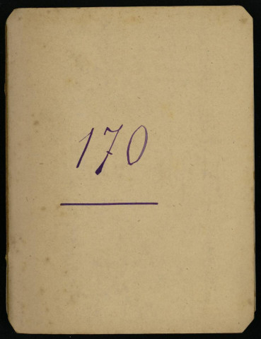 Carnet n°170.