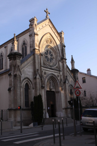 Vue de la façade.