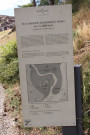 Panneaux explicatifs du site gallo-romain.