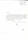 Lettre de recommandation pour M. Habasque (catalogue des oeuvres de Robert Delaunay).