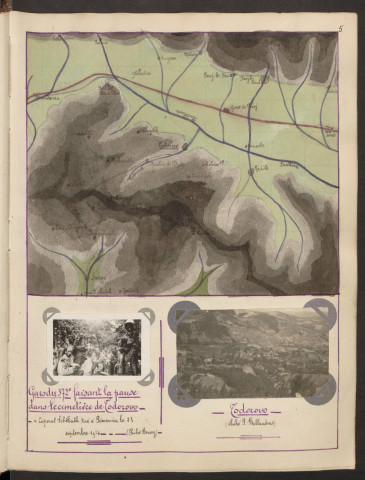 Des Monts Bellès à Florina du 27 mai au 3 octobre 1916.
