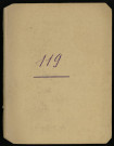 Carnet n°119.